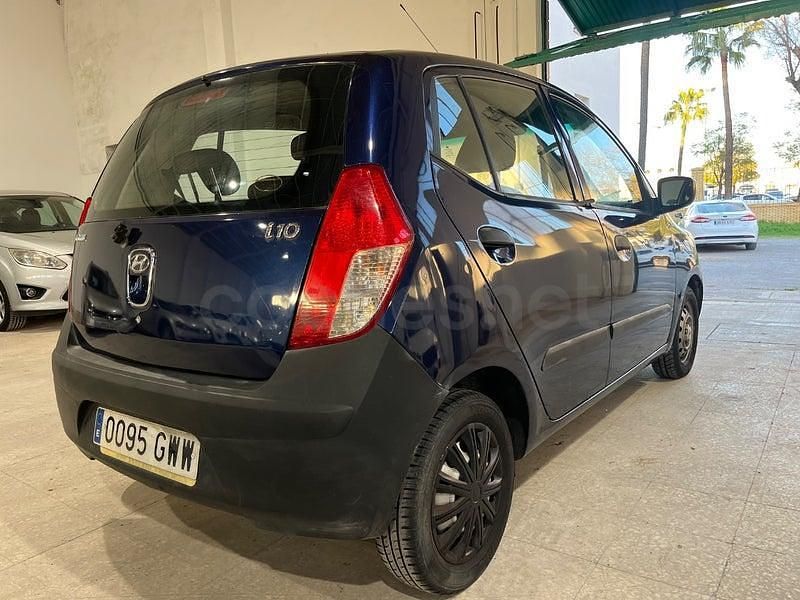 Usado Hyundai i10 Style 66 CV (48 kW) 2009 Azul Utilitario