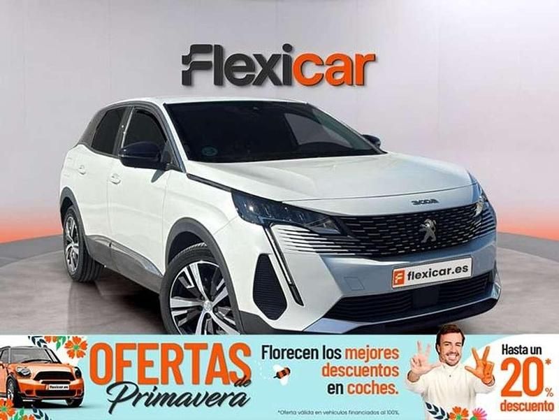 Usado Peugeot 3008 Allure 131 CV (96 kW) 2022 Blanco SUV