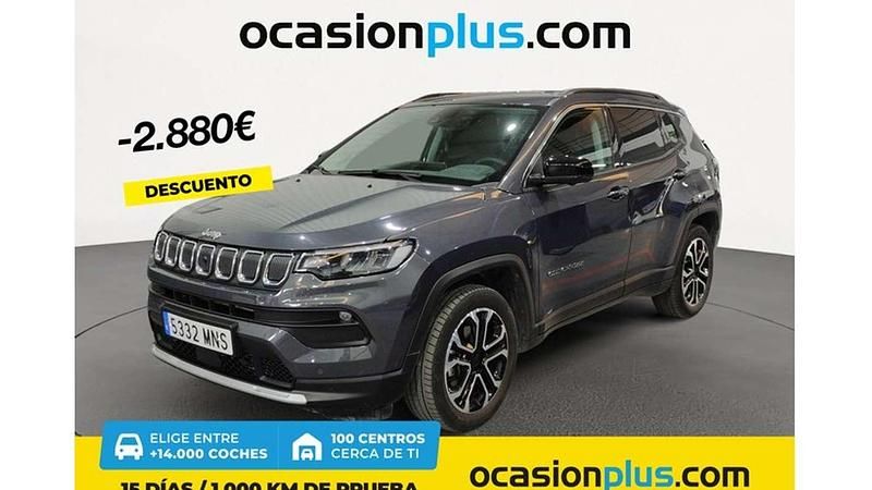Gris Usado 2024 Jeep Compass Limited SUV | 28.810 € (Caro) - Imagen 1/4