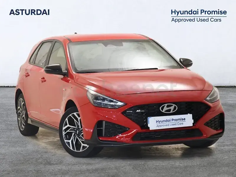 Brugt Hyundai i30 N Line 96 HK (70 kW) 2025 Rød Sedan