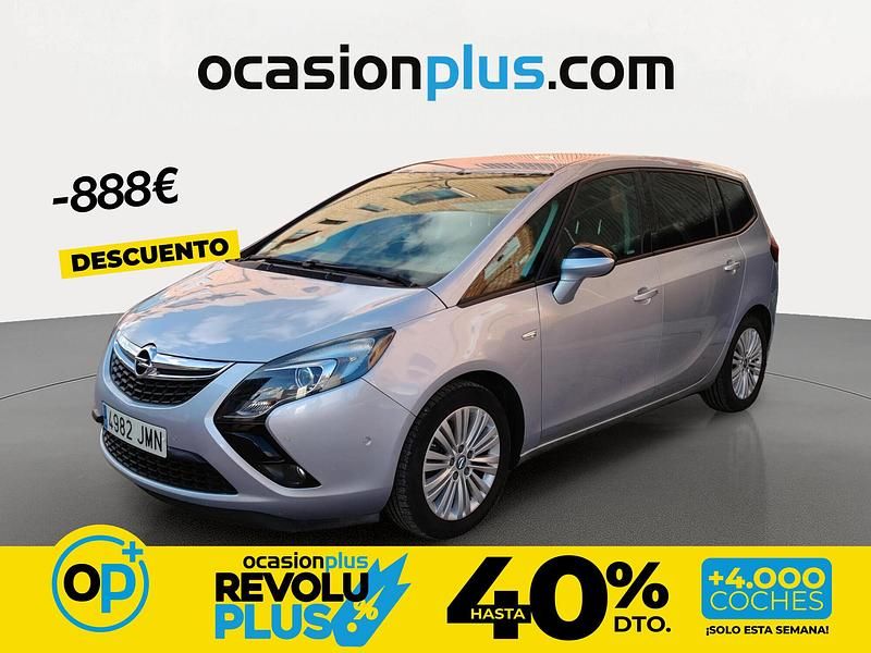 Usado Opel Zafira Selective 136 CV (100 kW) 2016 Gris Monovolumen