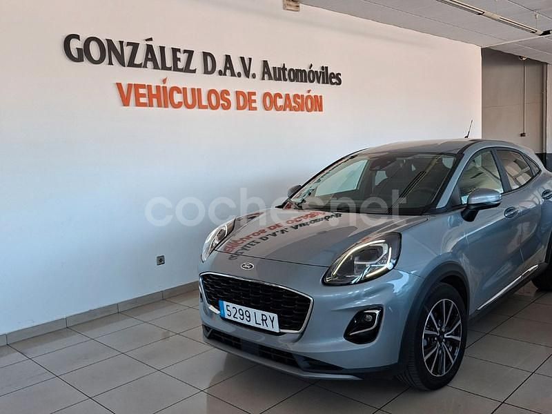 Gris / plata Usado 2021 Ford Puma Titanium SUV | 18.500 € (Un poco caro) - Imagen 1/4