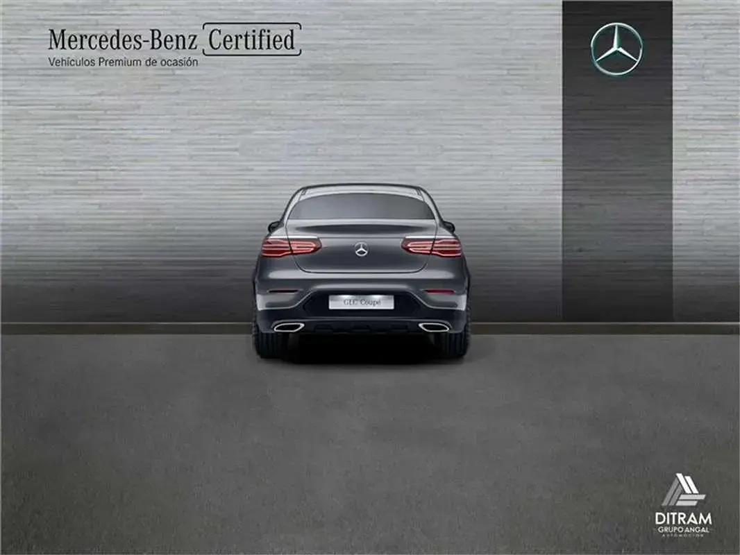 Usado Mercedes GLC220 170 CV (125 kW) 2018 Gris SUV