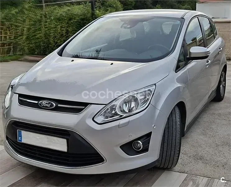 Usado Ford C-MAX Trend 125 CV (91 kW) 2015 Gris / plata Monovolumen