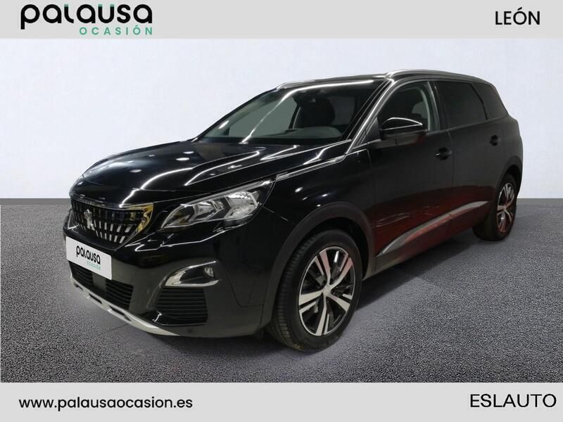 Negro Usado 2020 Peugeot 5008 Allure Monovolumen | 21.900 € (Precio justo) - Imagen 1/3