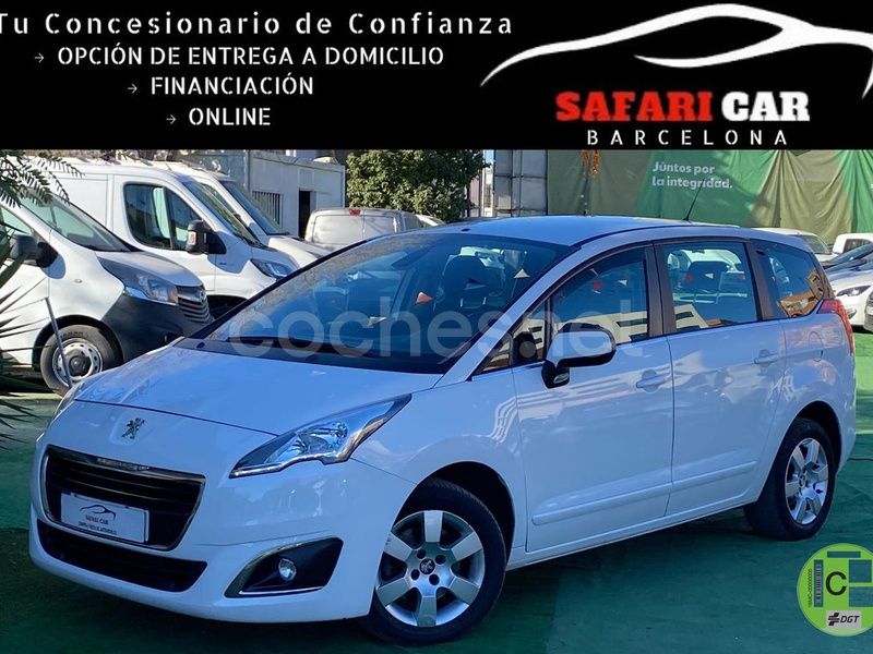 Blanco Usado 2015 Peugeot 5008 Active Monovolumen | 7200 € (Un poco caro) - Imagen 1/4