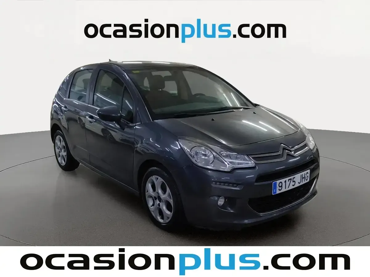 Usado Citroën C3 Live 82 CV (60 kW) 2015 Gris Berlina