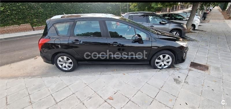 Negro Usado 2009 Peugeot 308 SW Sport Familiar | 3400 € - Imagen 1/4