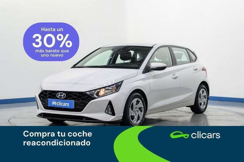 Blanco Usado 2022 Hyundai i20 Utilitario | 12.290 € (Buen precio) - Imagen 1/4