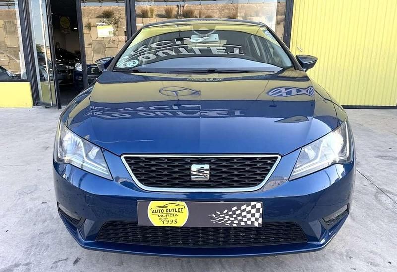 Usado Seat Leon I-Tech 105 CV (77 kW) 2014 Azul Utilitario