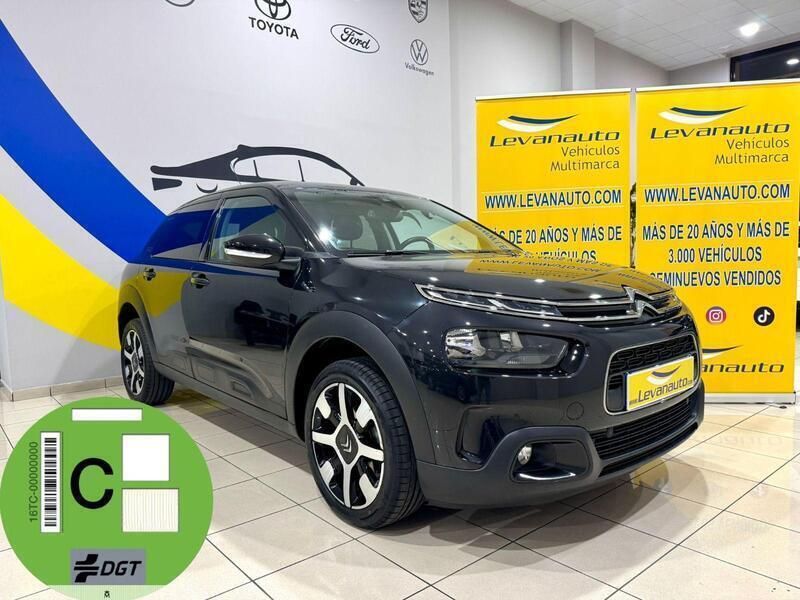 Negro Usado 2020 Citroën C4 Cactus PureTech Utilitario | 15.900 € (Caro) - Imagen 1/4
