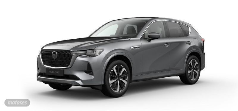 Gris Usado 2024 Mazda CX-60 Comfort SUV | 50.990 € (Caro) - Imagen 1/3
