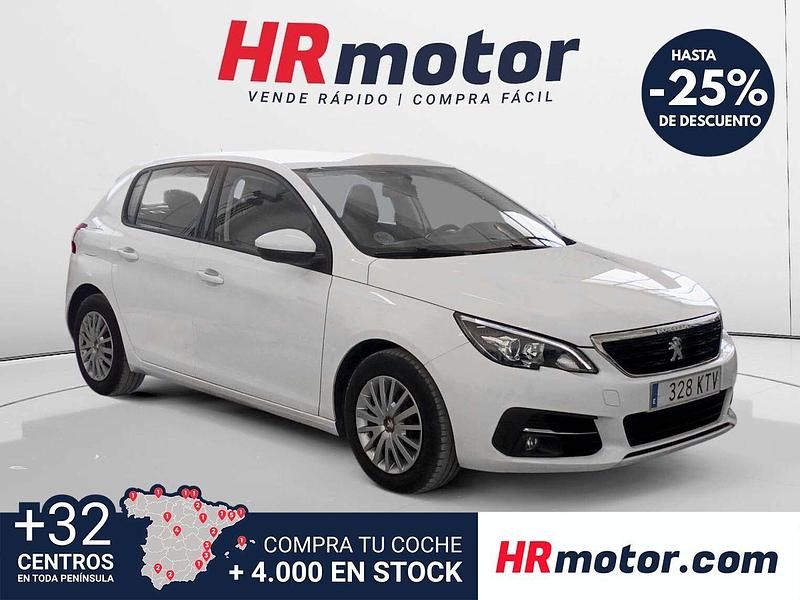 Usado Peugeot 308 Business-Line 110 CV (80 kW) 2019 Blanco Berlina