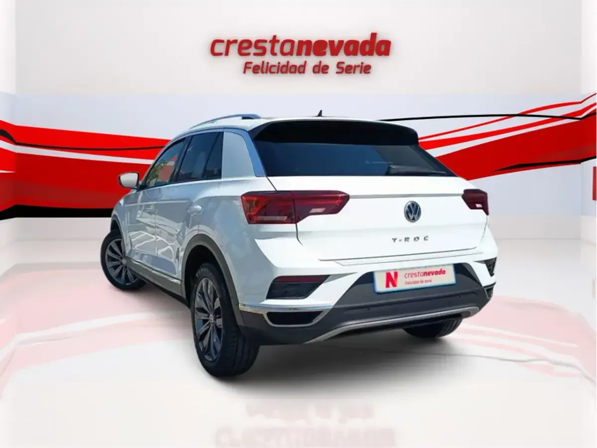 Usado VW T-Roc Sportline 150 CV (110 kW) 2018 Blanco SUV