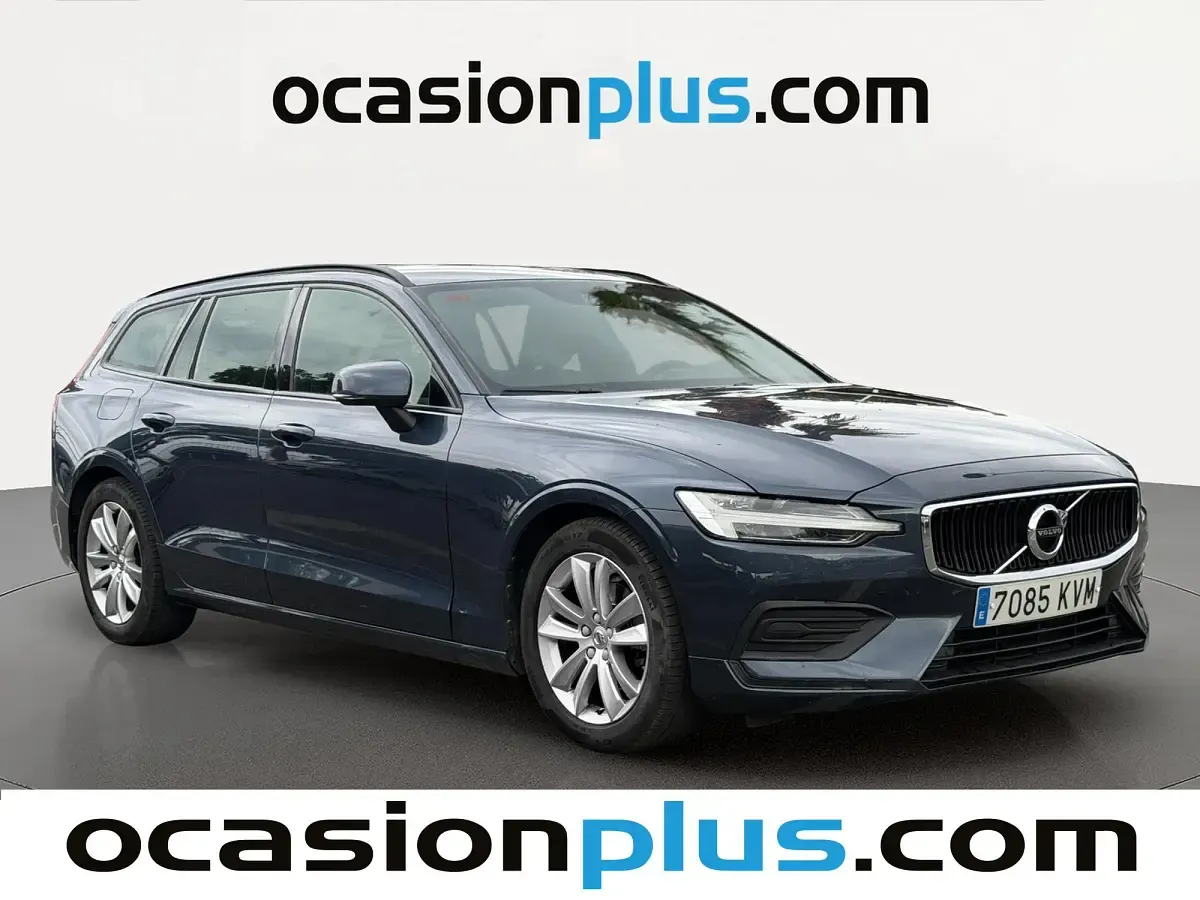 Usado Volvo V60 Momentum 150 CV (110 kW) 2019 Azul Familiar
