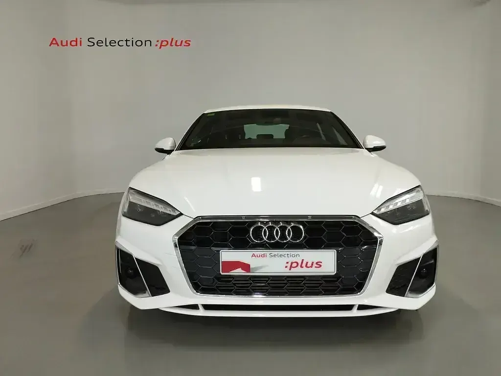 Usado Audi A5 S-Line 150 CV (110 kW) 2022 Blanco Coupe