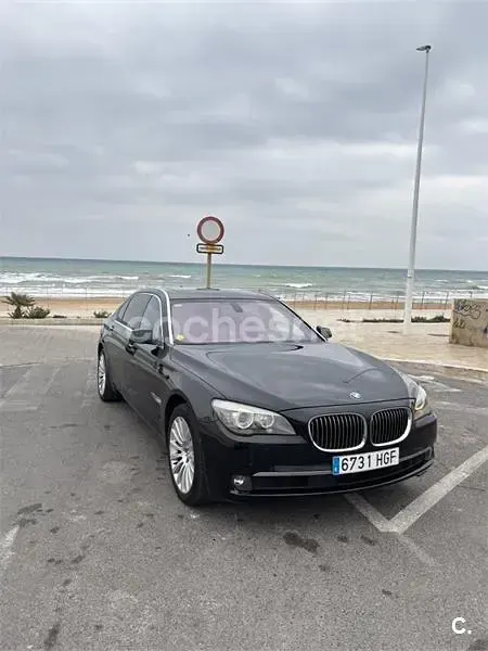 Usado BMW 730L Comfort Edition 245 CV (180 kW) 2011 Negro Berlina