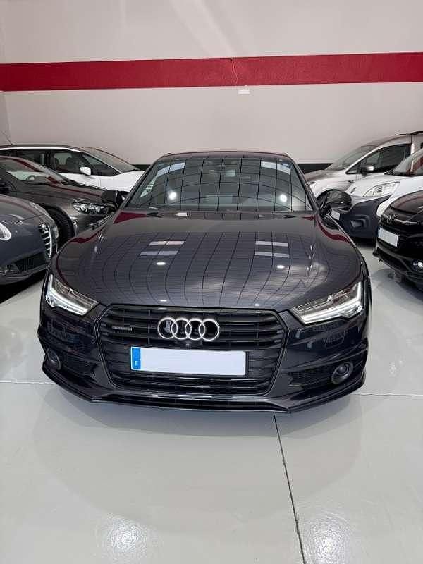 Usado Audi A7 Sportback S-Line 272 CV (200 kW) 2017 Azul Utilitario