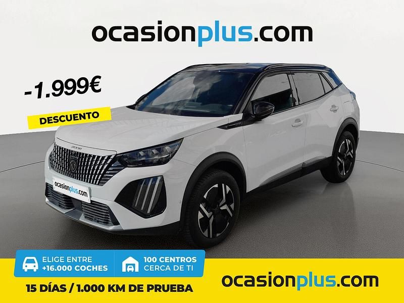 Blanco Usado 2024 Peugeot 2008 GT SUV | 21.990 € (Precio justo) - Imagen 1/4