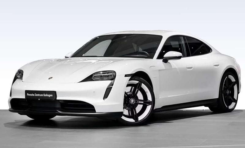 Usado Porsche Taycan 300 kW (408 CV) 2021 Blanco Coupe