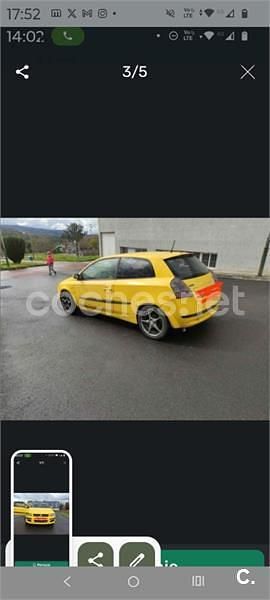 Amarillo Usado 2003 Fiat Stilo Dynamic Berlina | 750 € (Super precio) - Imagen 1/1