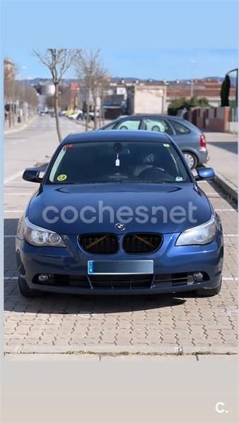 Usado BMW 520 163 CV (119 kW) 2006 Azul Berlina