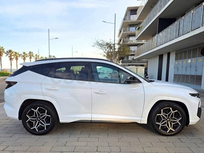 Usado Hyundai Tucson N Line 136 CV (100 kW) 2022 Blanco SUV