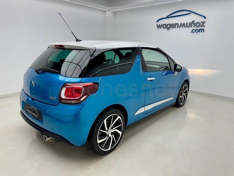 Usado DS Automobiles DS3 Style 99 CV (72 kW) 2017 Azul Berlina