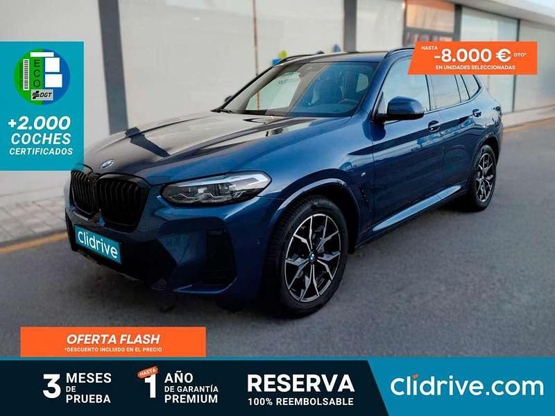 Azul Usado 2023 BMW X3 xLine SUV | 48.190 € (Un poco caro) - Imagen 1/3