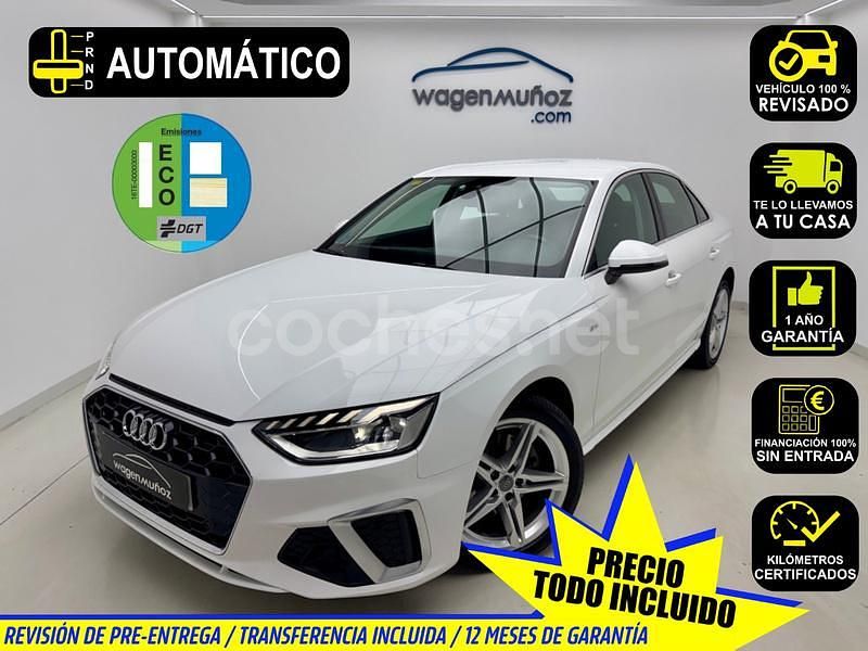 Blanco Usado 2020 Audi A4 S-Line Berlina | 27.900 € (Precio justo) - Imagen 1/4