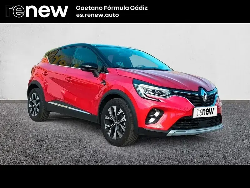 Usado Renault Captur Techno 90 CV (66 kW) 2023 Rojo SUV