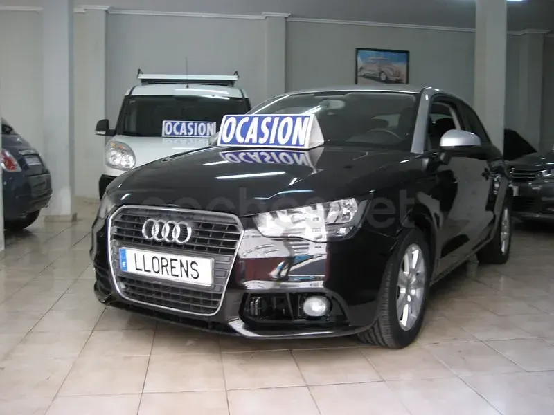 Usado Audi A1 Ambition 86 CV (63 kW) 2011 Negro Utilitario