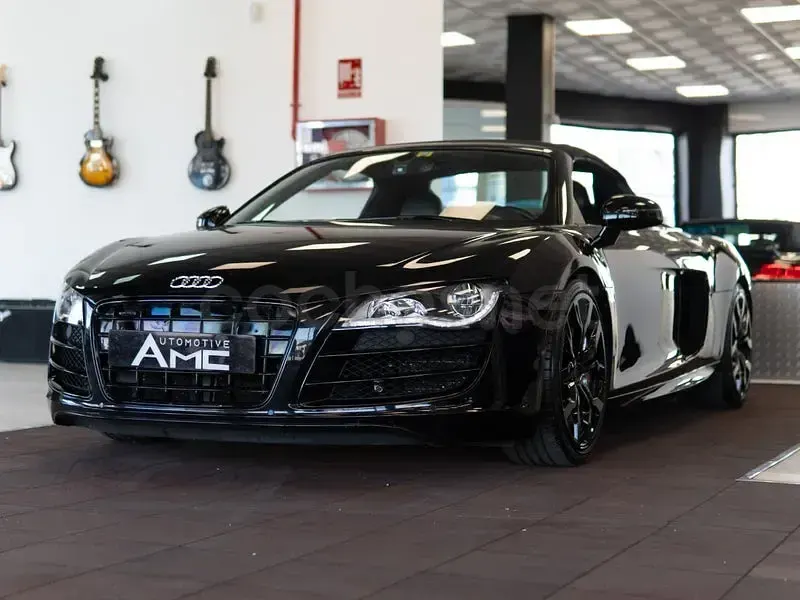 Usado Audi R8 Spyder 525 CV (386 kW) 2010 Negro Descapotable