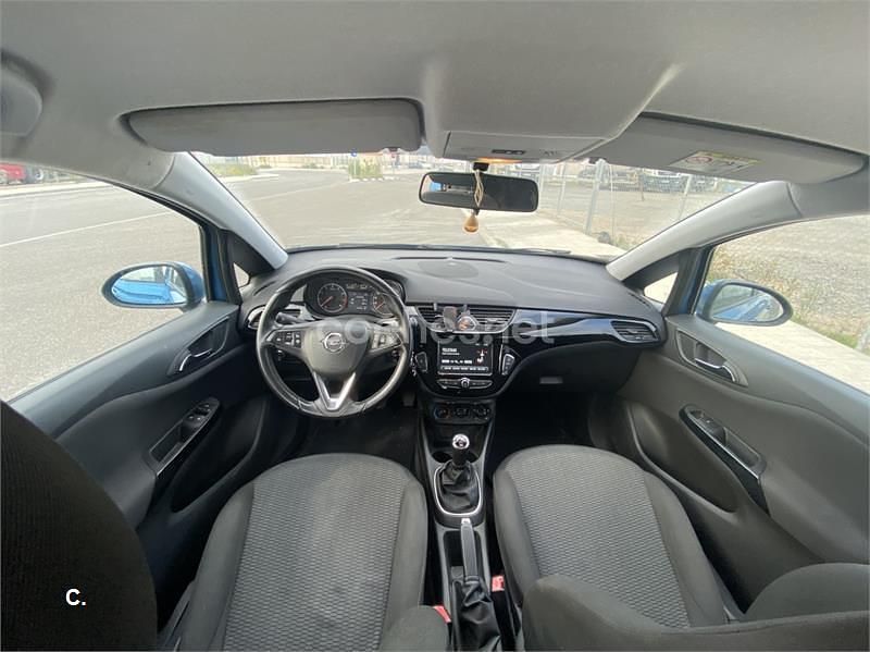 Usado Opel Corsa Selective 90 CV (66 kW) 2018 Azul Utilitario
