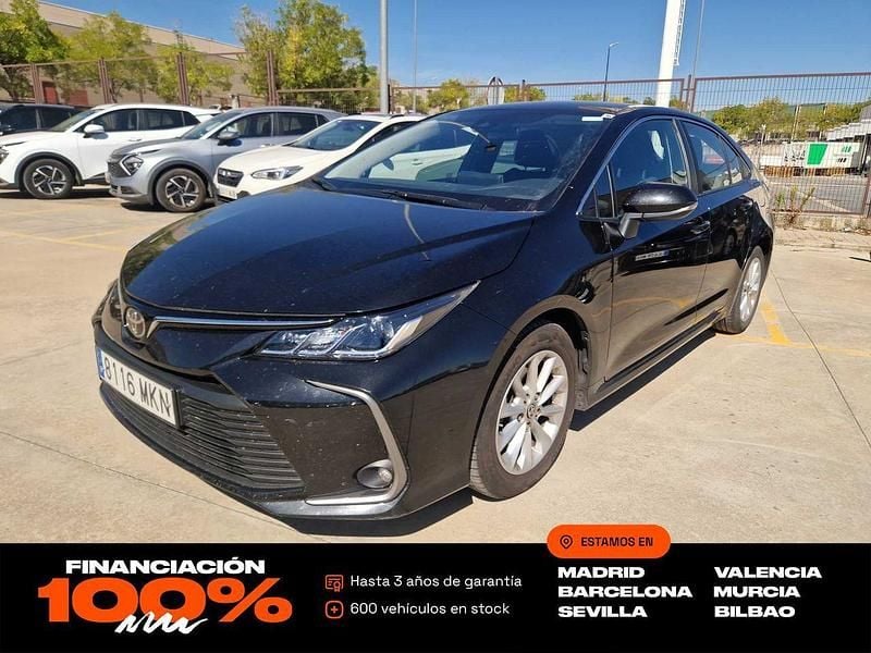 Negro Usado 2023 Toyota Corolla Sol Berlina | 17.850 € (Super precio) - Imagen 1/4