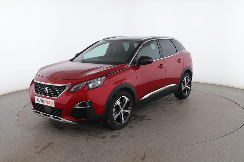 Rojo Usado 2018 Peugeot 3008 GT-line SUV | 16.999 € (Un poco caro) - Imagen 1/3