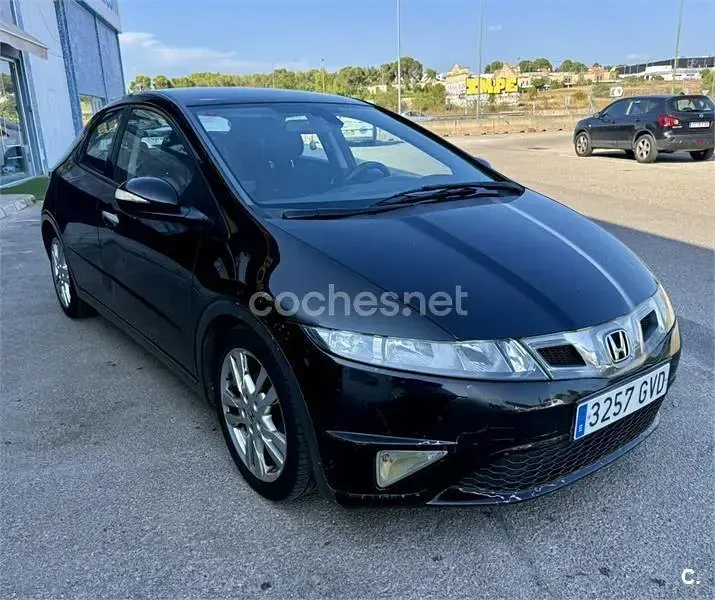 Usado Honda Civic Sport 140 CV (102 kW) 2010 Negro Berlina