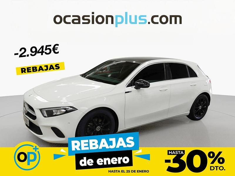 Blanco Usado 2019 Mercedes A180 Berlina | 24.150 € (Precio justo) - Imagen 1/4