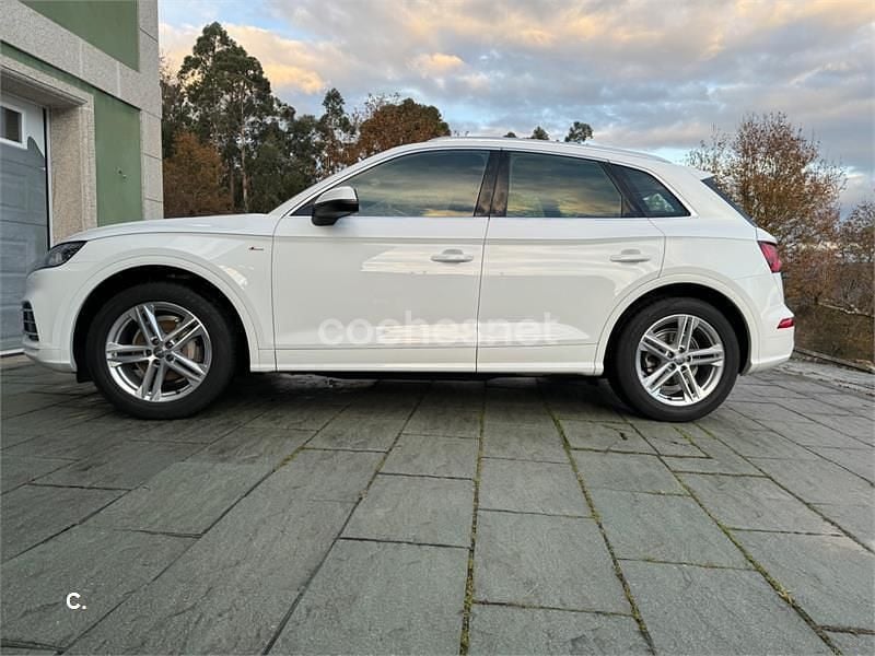 Usado Audi Q5 S-Line 150 CV (110 kW) 2018 Blanco SUV