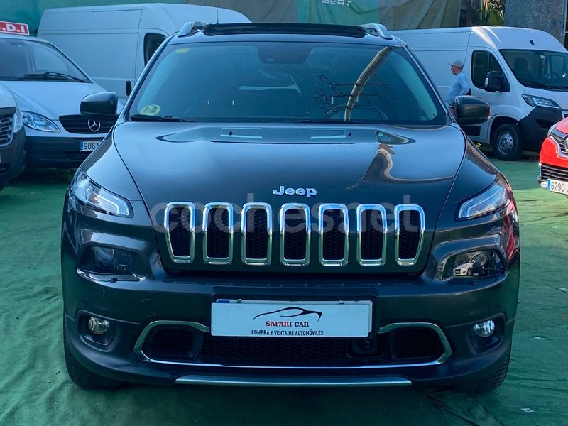 Negro Usado 2015 Jeep Cherokee Limited SUV | 12.800 € (Precio justo) - Imagen 1/4