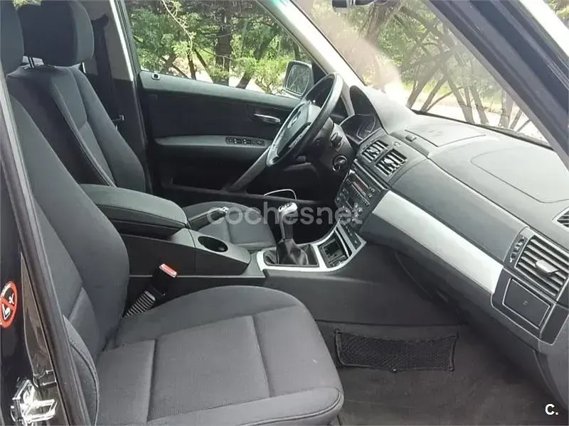 Usado BMW X3 177 CV (130 kW) 2009 Negro SUV
