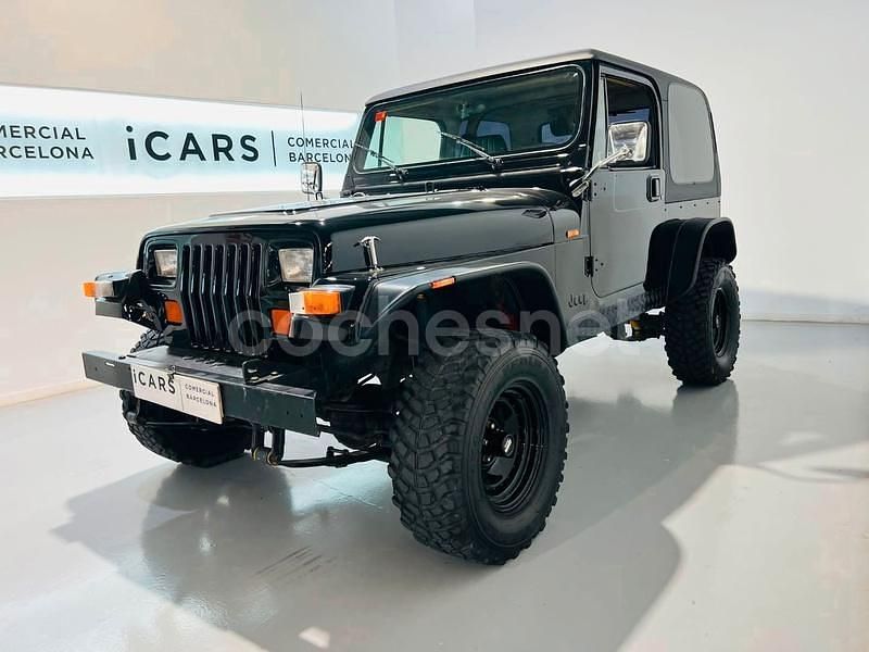 Usado Jeep Wrangler 121 CV (88 kW) 1995 Negro SUV
