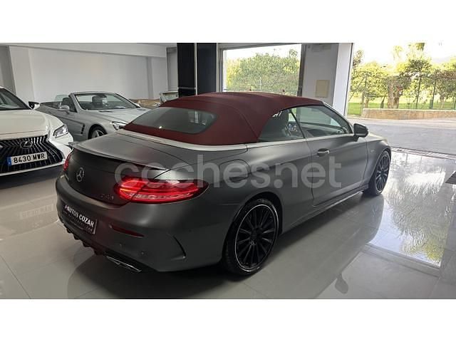 Usado Mercedes C43 AMG 367 CV (269 kW) 2017 Gris / plata Descapotable
