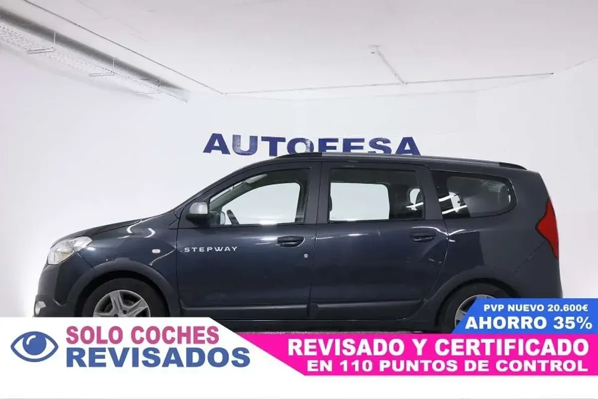 Usado Dacia Lodgy Stepway 116 CV (85 kW) 2019 Gris Monovolumen