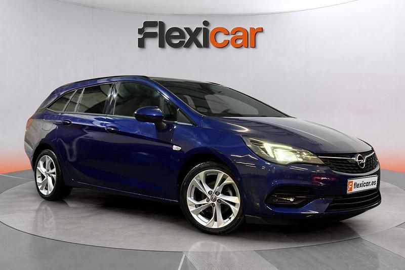 Azul Usado 2020 Opel Astra GS Line Familiar | 9490 € (Super precio) - Imagen 1/4
