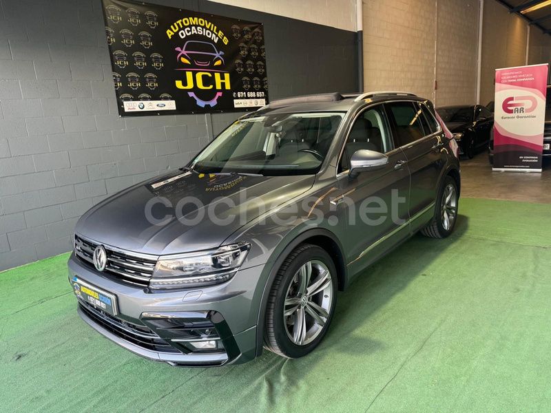 Gris / plata Usado 2018 VW Tiguan Sportline SUV | 22.499 € (Precio justo) - Imagen 1/4