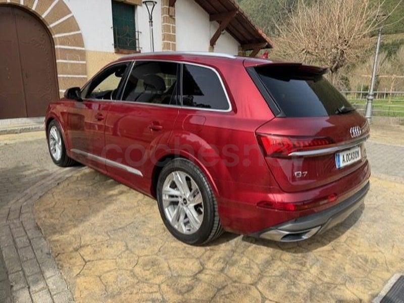 Usado Audi Q7 S-Line 381 CV (280 kW) 2021 Granate SUV