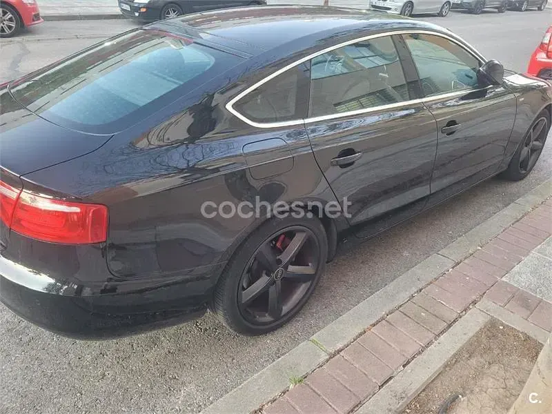 Usado Audi A5 Sportback 177 CV (130 kW) 2011 Negro Utilitario