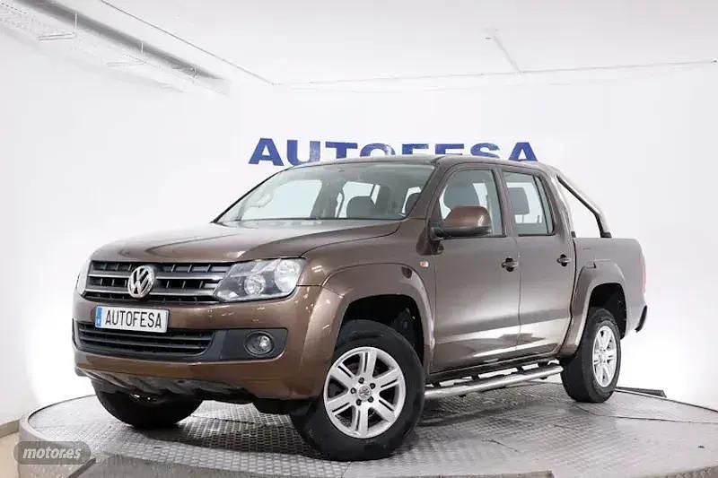 Marrón Usado 2013 VW Amarok Trendline Recogida | 22.450 € - Imagen 1/4