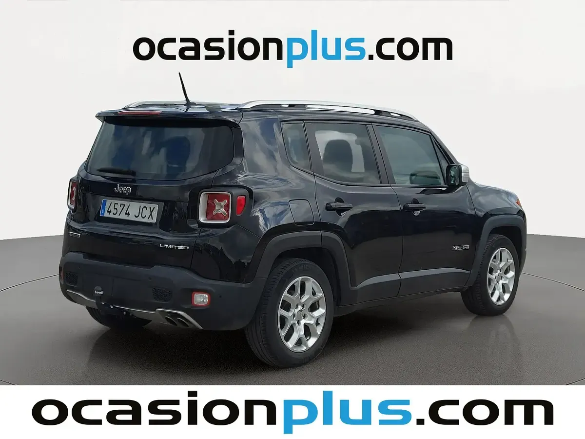 Usado Jeep Renegade Limited 120 CV (88 kW) 2015 Negro SUV